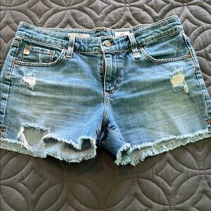 Adriano Goldschmied ripped shorts